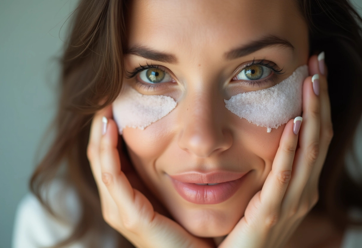 bicarbonate yeux