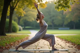 Robe de yoga confortable et stylée pour une pratique sereine
